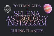 Selena Astrology Instagram Template, a Social Media Template by Luna Studio (Thumbnail 7 of 7)