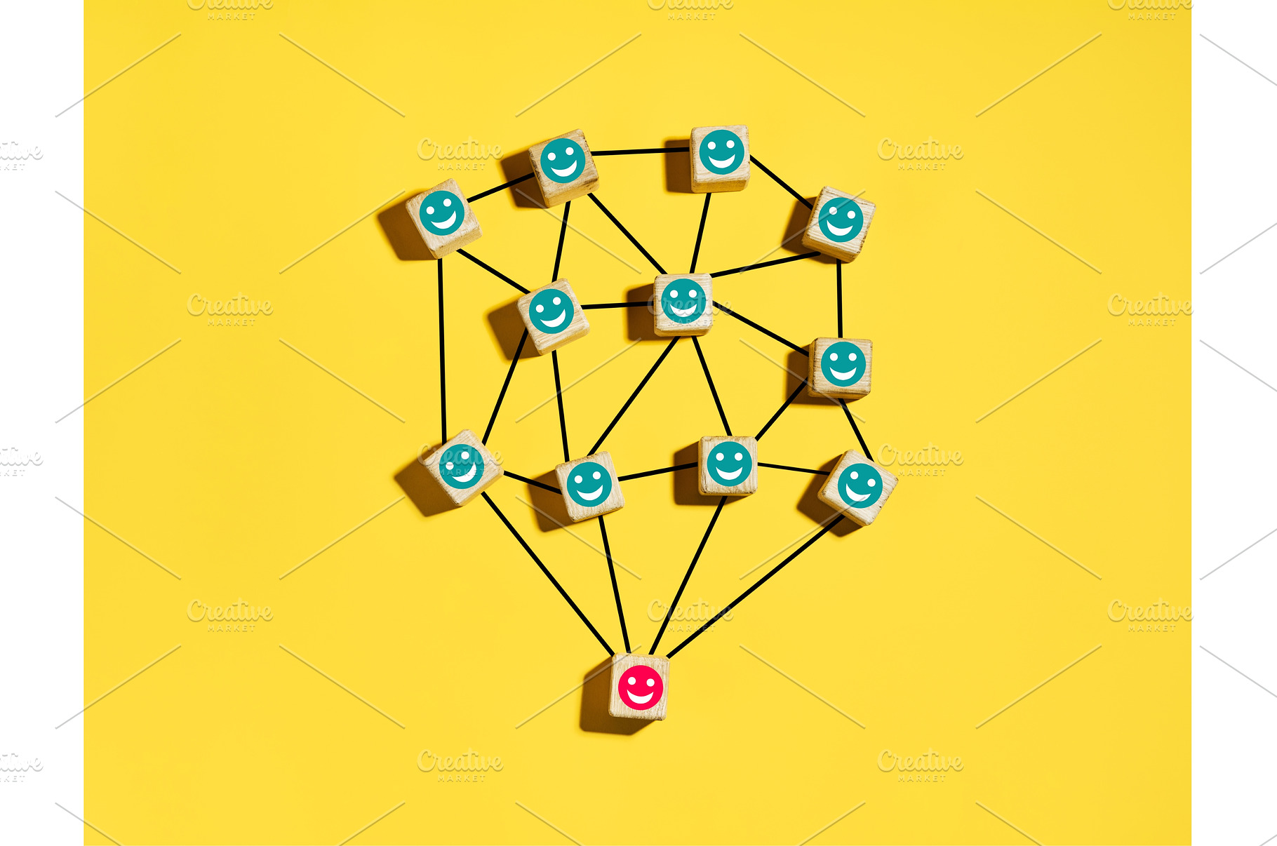Leadership network concept, a Business Photo by Gladkov photography