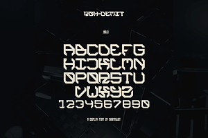 ROH-DEMIT Typeface // Display Font