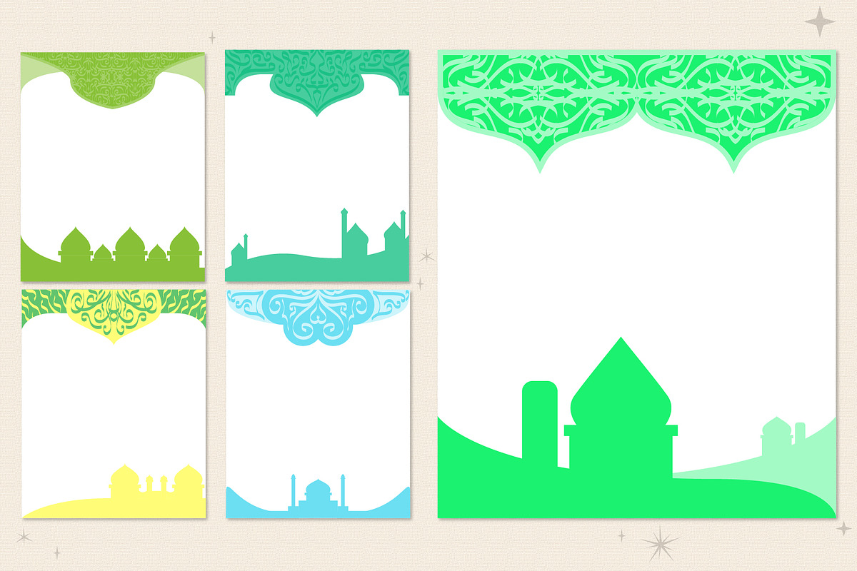 30 mosque footer and header, a Flyer Template by Pikgura (Photo 4 of 4)