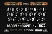 Tourah Shock Typeface, a Blackletter Font by alit design (Thumbnail 7 of 17)