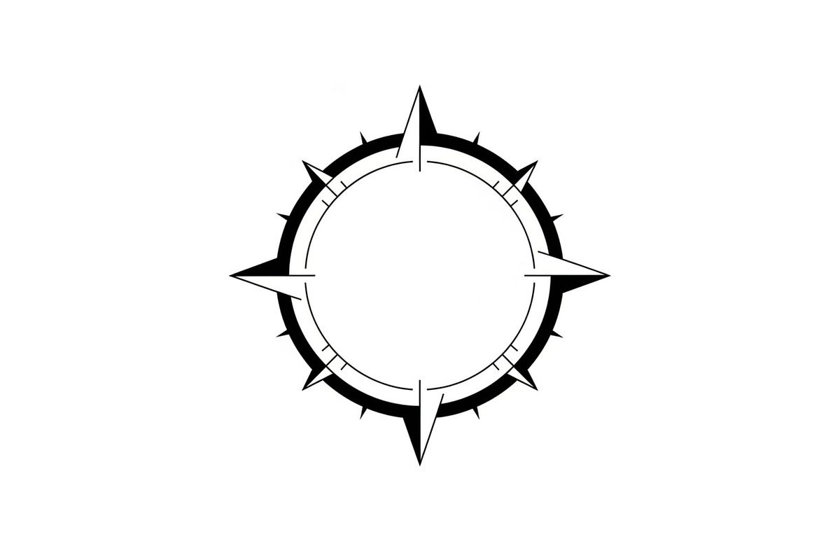 Vintage Compass Rose SVG Bundle, an Illustration by yasushie (Photo 21 of 29)