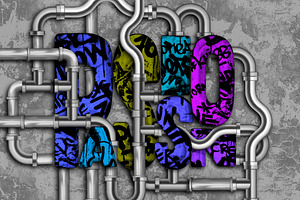 3D Graffiti Procreate Brushes