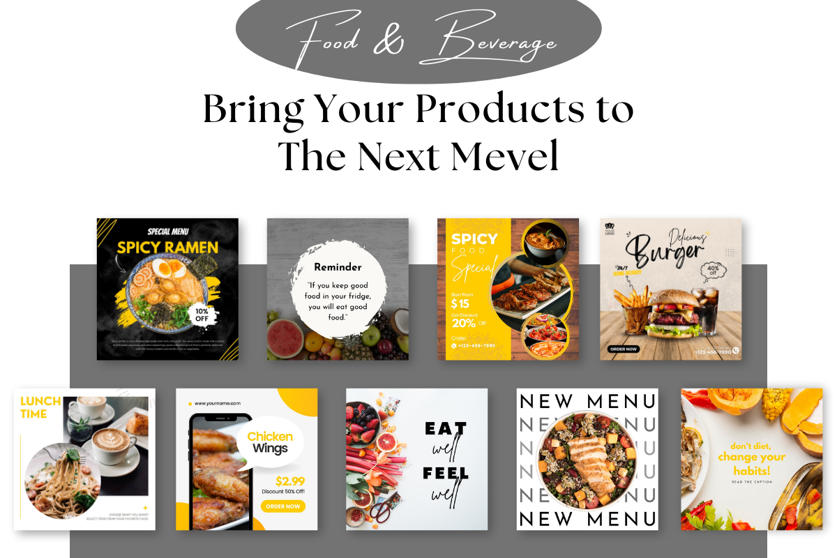 250+ Food & Beverage Templates, a Social Media Template by ResumeFabs (Photo 2 of 6)
