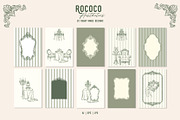 Rococo Aesthetics Vintage Vector Set, an Object Illustration by VerAna (Thumbnail 5 of 17)