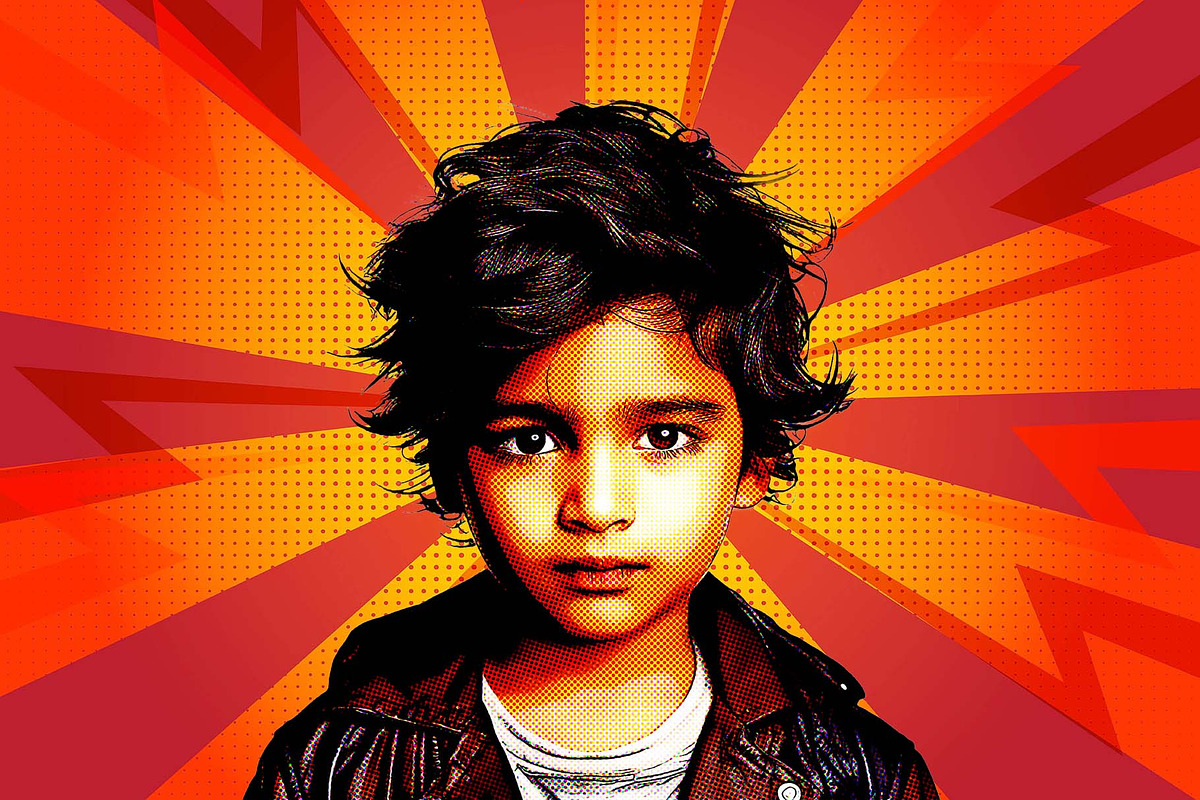 Comic Creator Kit Photoshop Action, an Action Add-On by MRI STUDIO (Photo 4 of 20)