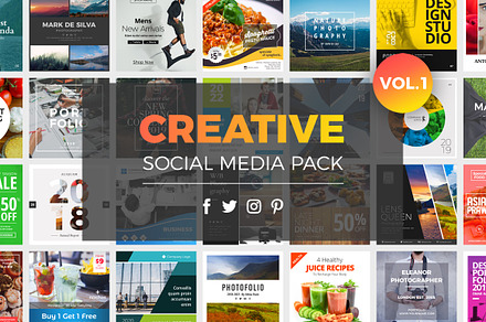 Creative Social Media Pack Vol.1