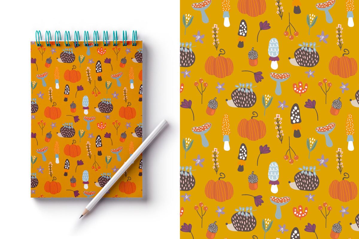 Autumn graphic collection, a Decorative Illustration by solmariart (Photo 6 of 8)