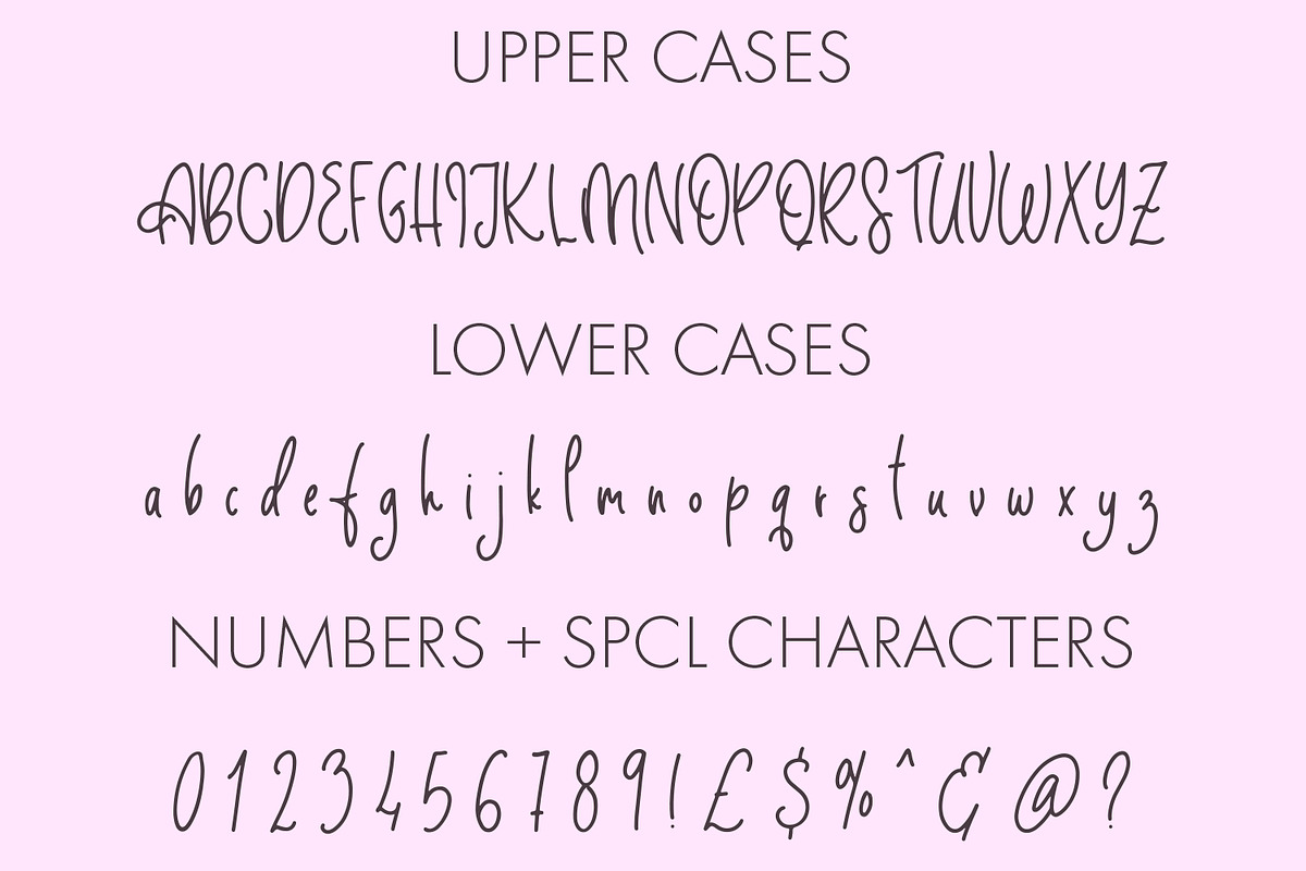Without Me, a Handwritten Font by Freeling Design House (Photo 2 of 5)