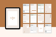 PLANNER CANVA TEMPLATE, a Stationery Template by The Little Lily Studio (Thumbnail 3 of 5)