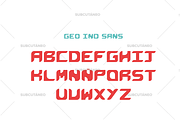 GEO IND SANS (Display) Typeface, a Font by SUBCUTANEO STORE (Thumbnail 3 of 7)