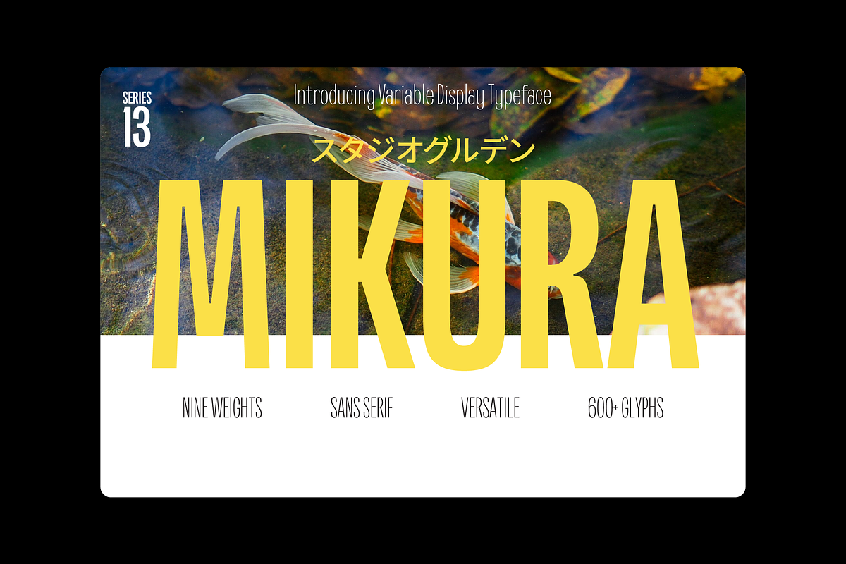 SG - MIKURA, a Sans Serif Font by Studio Gulden (Photo 6 of 12)
