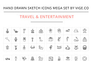 Hand drawn sketch vector icons, an Icon by Visual Generation (Thumbnail 13 of 16)
