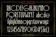 Decola Art Deco Typeface, a Serif Font by alit design (Thumbnail 2 of 15)