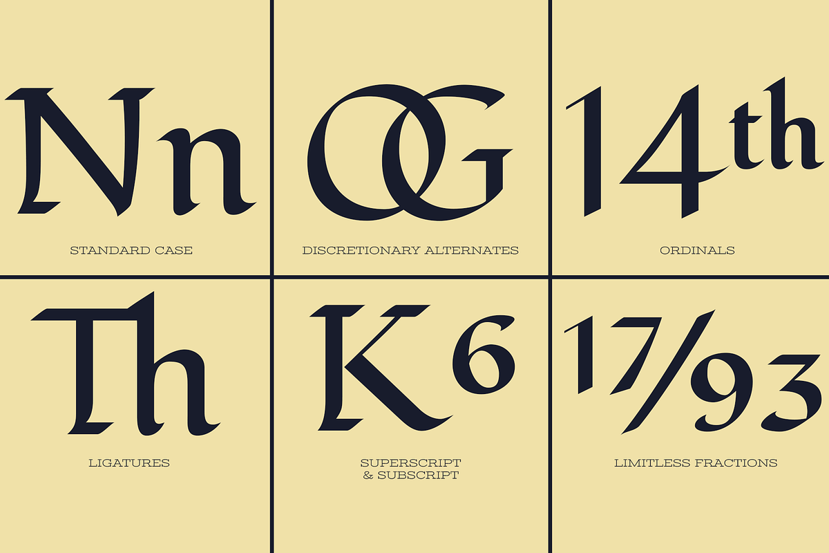 Fondamento Pro Family, a Handwritten Font by Stiggy & Sands (Photo 8 of 9)