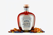 Liquor Bottle Mockup, a Product Mockup by OneVectorStock (Thumbnail 2 of 2)