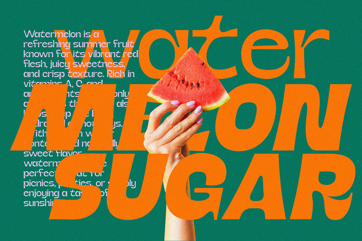NIMBU — Food Font, a Sans Serif Font by Enxyclo Studio (Photo 3 of 19)