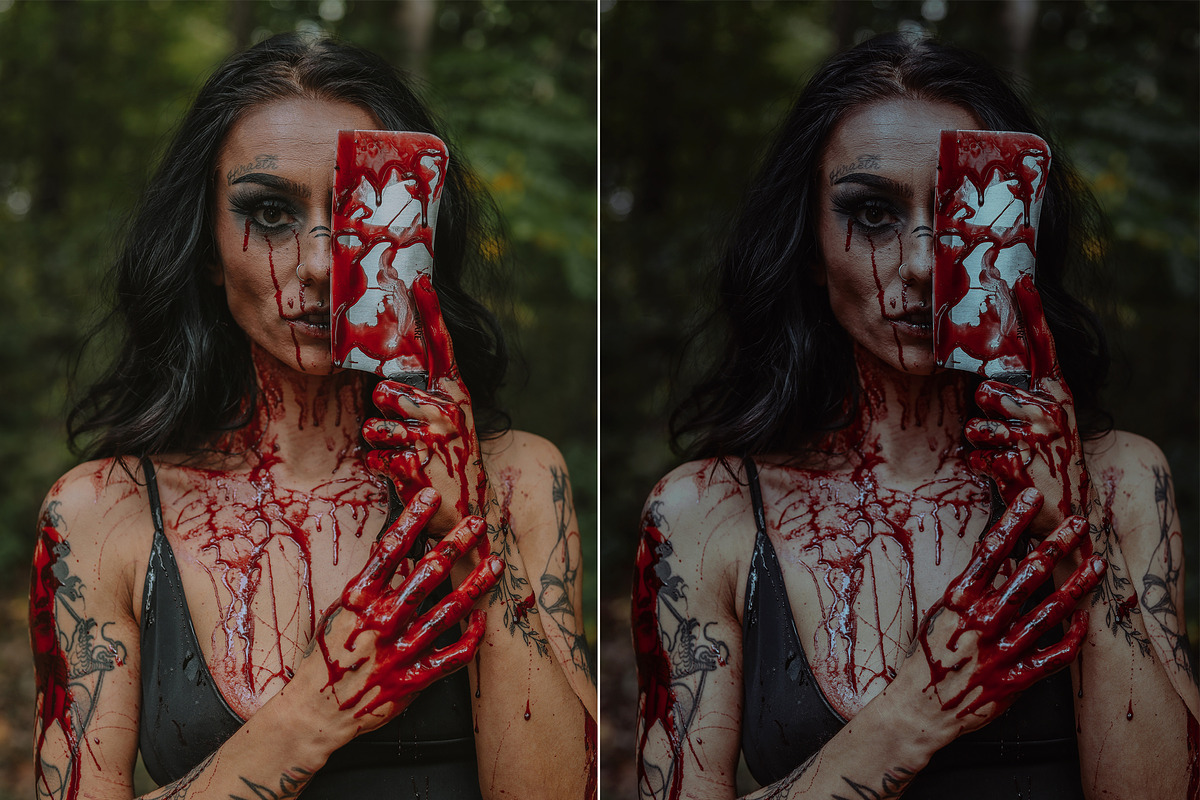 Halloween Photoshop Action, an Action Add-On by Viktor Gjokaj (Photo 2 of 5)