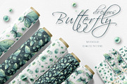 Butterfly Dream Seamless Pattern Set, an Illustration by NATASHA CHU (Thumbnail 1 of 5)