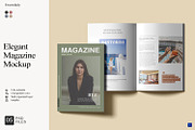Minimalist Magazine Mockup, a Books & Magazine Mockup by Sweetdady (Thumbnail 1 of 8)