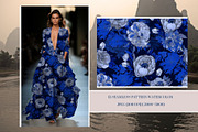 CHINESE PEONY Pattern, a Pattern Graphic by MitrushovaArt (Thumbnail 9 of 10)