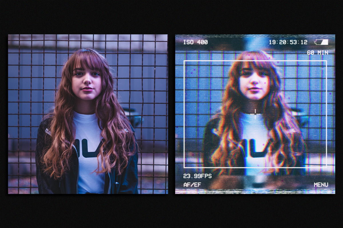 VHS Aesthetic Effect, an Action Add-On by Gromov Design (Photo 2 of 2)
