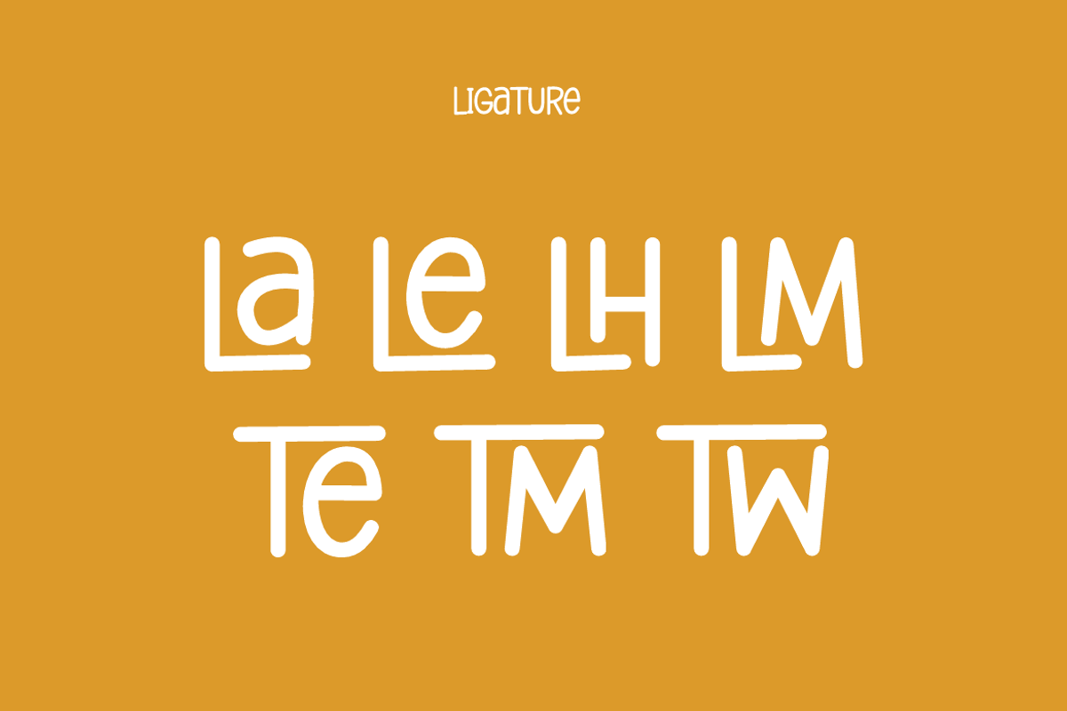 Rateon Glewoh - Kids & Funny Font, a Sans Serif Font by Iqsiart Studio (Photo 2 of 7)