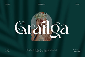 Grailga Modern Serif Font