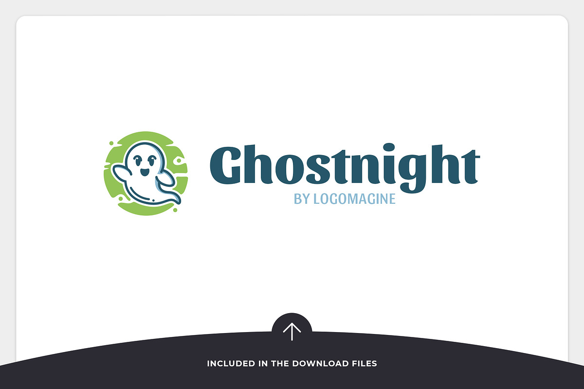 Ghost Night Logo Template, a Branding & Logo Template by LOGOMAGINE (Photo 8 of 16)