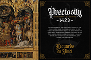 Antraxen for Tattoo & Liquor Brand, a Blackletter Font by ilhamtaro (Thumbnail 6 of 10)