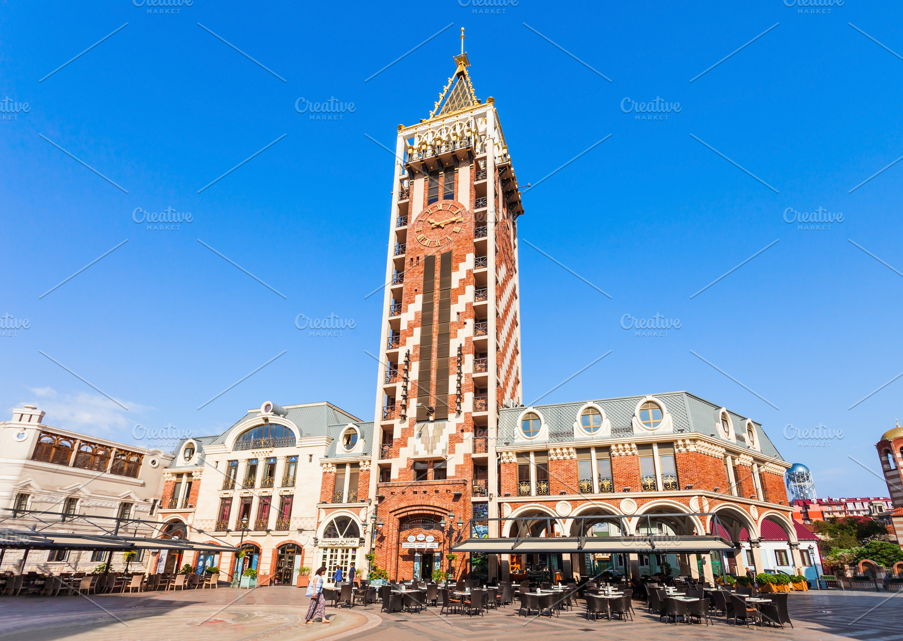 Clock Tower, Batumi, a Photo by saiko3p