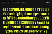 CS Alsager – Industiral Font, a Serif Font by Craft Supply Co. (Thumbnail 8 of 8)
