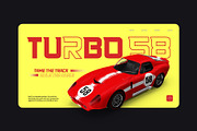 Racing 58 - Sport Racing Logo Font, a Sans Serif Font by Casloop Studio (Thumbnail 5 of 9)
