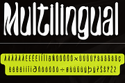 Helix Wavy - Futuristic Font, a Sans Serif Font by Creativetacos (Thumbnail 10 of 12)