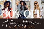 Anthony Hartman Signature LS, a Script Font by GranzCreative (Thumbnail 3 of 20)