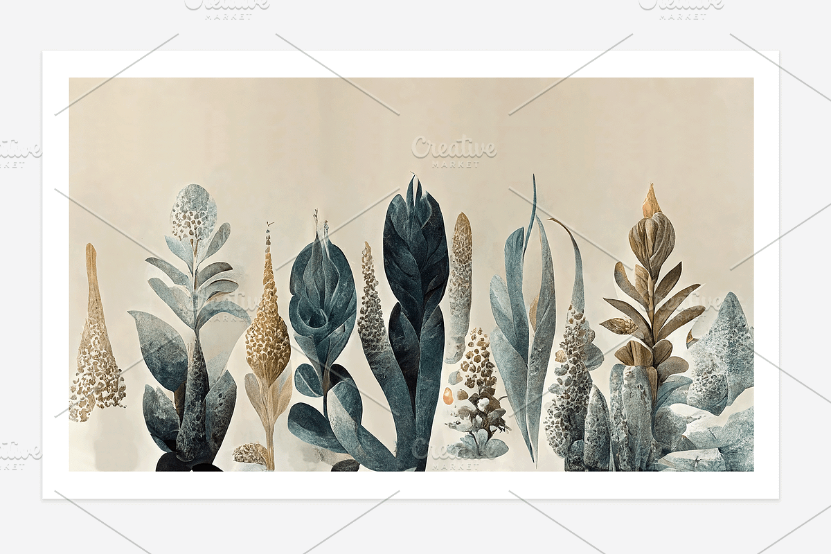 Ribo Collection · Botanical Wall, a Decorative Illustration by milatovar (Photo 2 of 15)