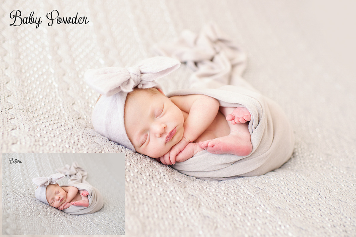 Newborn Photoshop Actions- PS & PSE, an Action Add-On by ElyanaIvette (Photo 11 of 13)