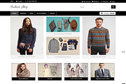 Fashion Shop, a Bootstrap Template by auroraruggieri (Thumbnail 4 of 7)