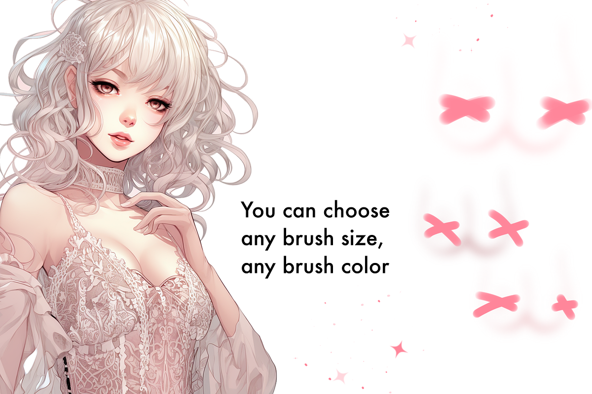 Breast female body procreate brushes, a Brush Add-On by Revabrush (Photo 7 of 8)
