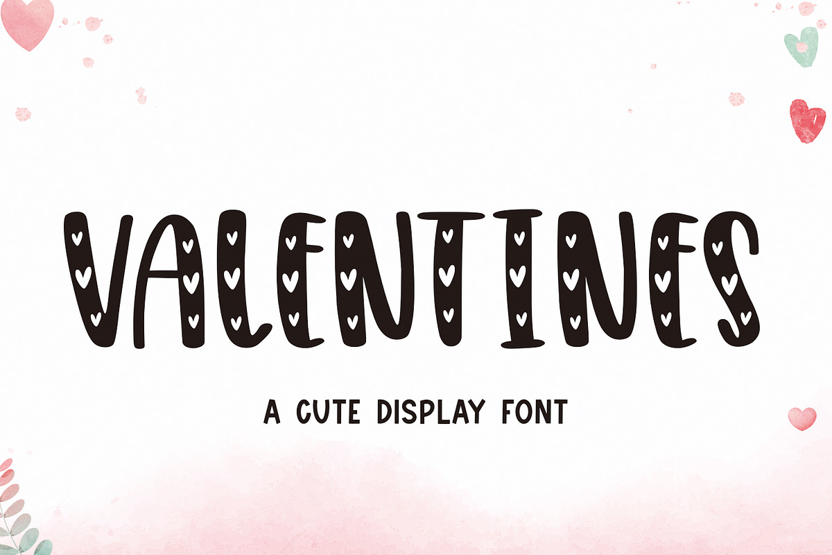 Valentines, a Handwritten Font by Mozatype (Photo 1 of 7)