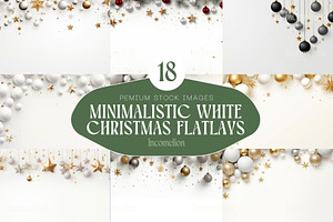 18 Minimalistic White Christmas Flat, a Holiday Photo by Incomelion