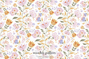 Whimsical folk seamless pattern, a Pattern Graphic by Pink Studio Art (Thumbnail 1 of 4)