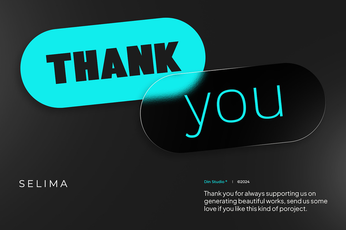 Selima, a Sans Serif Font by din-studio.com (Photo 14 of 14)