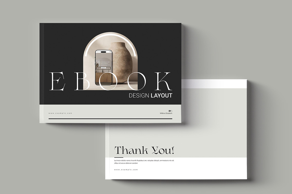 Editorial E-book Landscape Canva, a Brochure Template by NorthPeak (Photo 8 of 8)