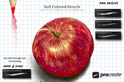 Procreate Soft Pastel Colored Pencil, a Brush Add-On by Fashion Workshop Bkk (Thumbnail 3 of 8)