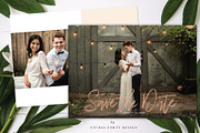 Copper Brush Save the Date SD106, an Invitation Template by Studio Forty Design (Thumbnail 2 of 5)
