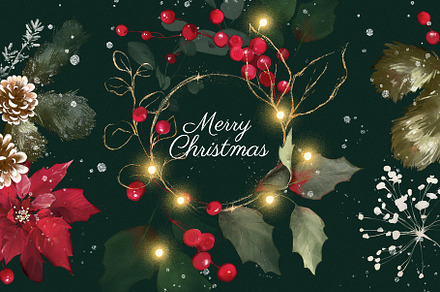 Christmas collection, a Texture Illustration by Lisima