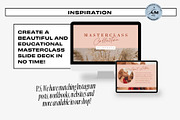 Masterclass Deck - Desert Boho, a Presentation Template by Freedom Business Shop (Thumbnail 9 of 11)