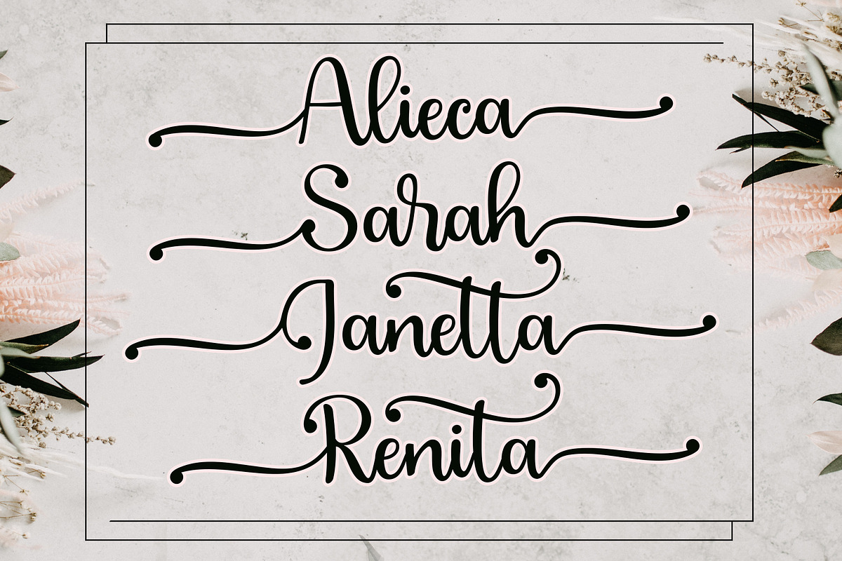 Sweet boho, a Script Font by Sulthan Studio (Photo 8 of 8)