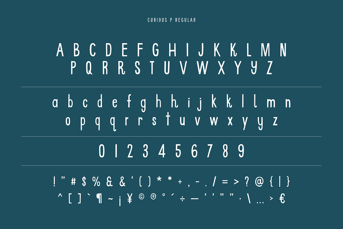 Curious P: A Hand-Drawn Font, a Handwritten Font by Pace Creative Design (Photo 6 of 12)